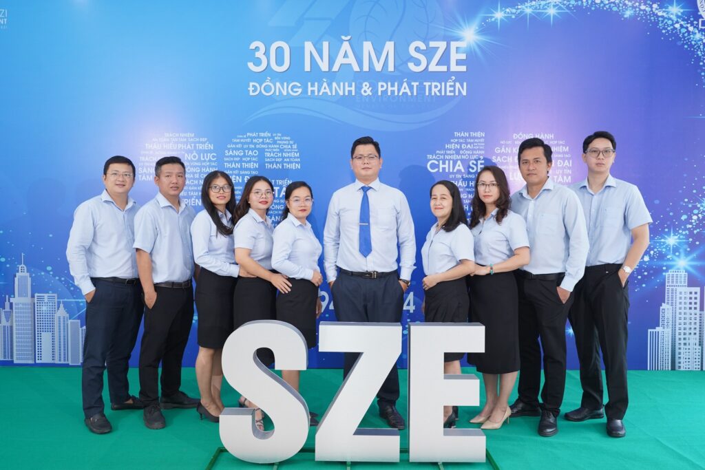 Quay chụp sự kiện 30 năm Sonadezi Môi Trường