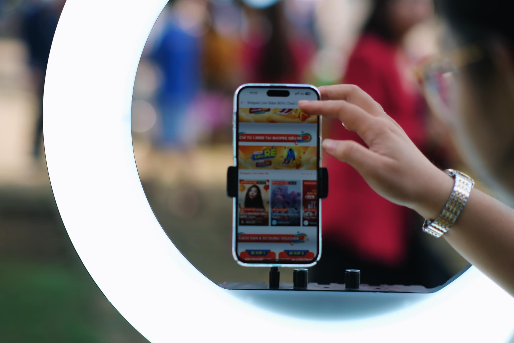 Đào tạo Shopee và livestream cho doanh nghiệp OCOP