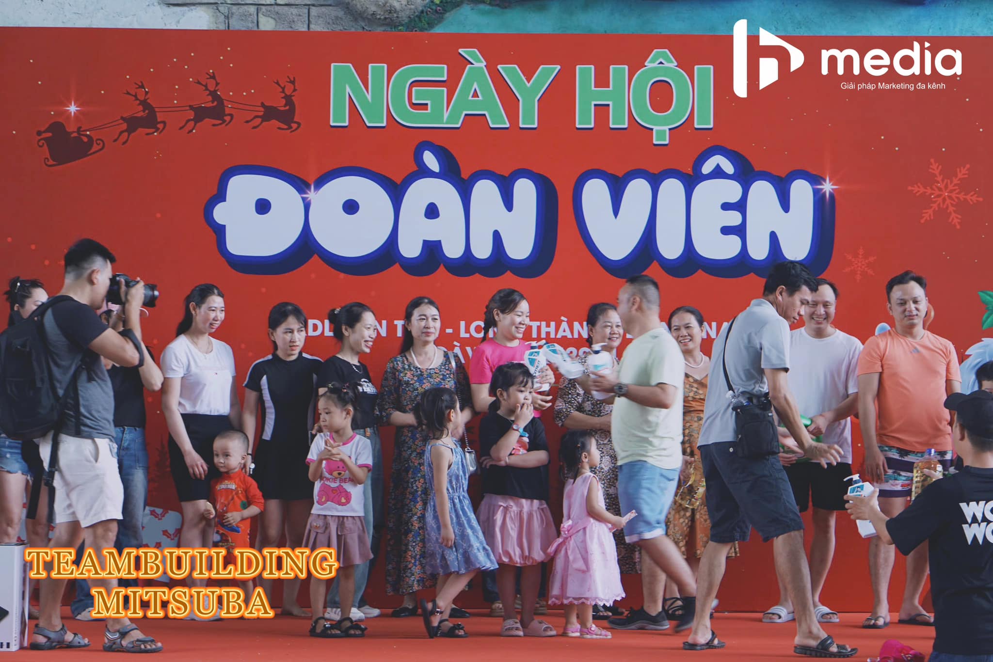 Tổ chức teambuilding Mitsuba 1300 người tại Sơn Tiên