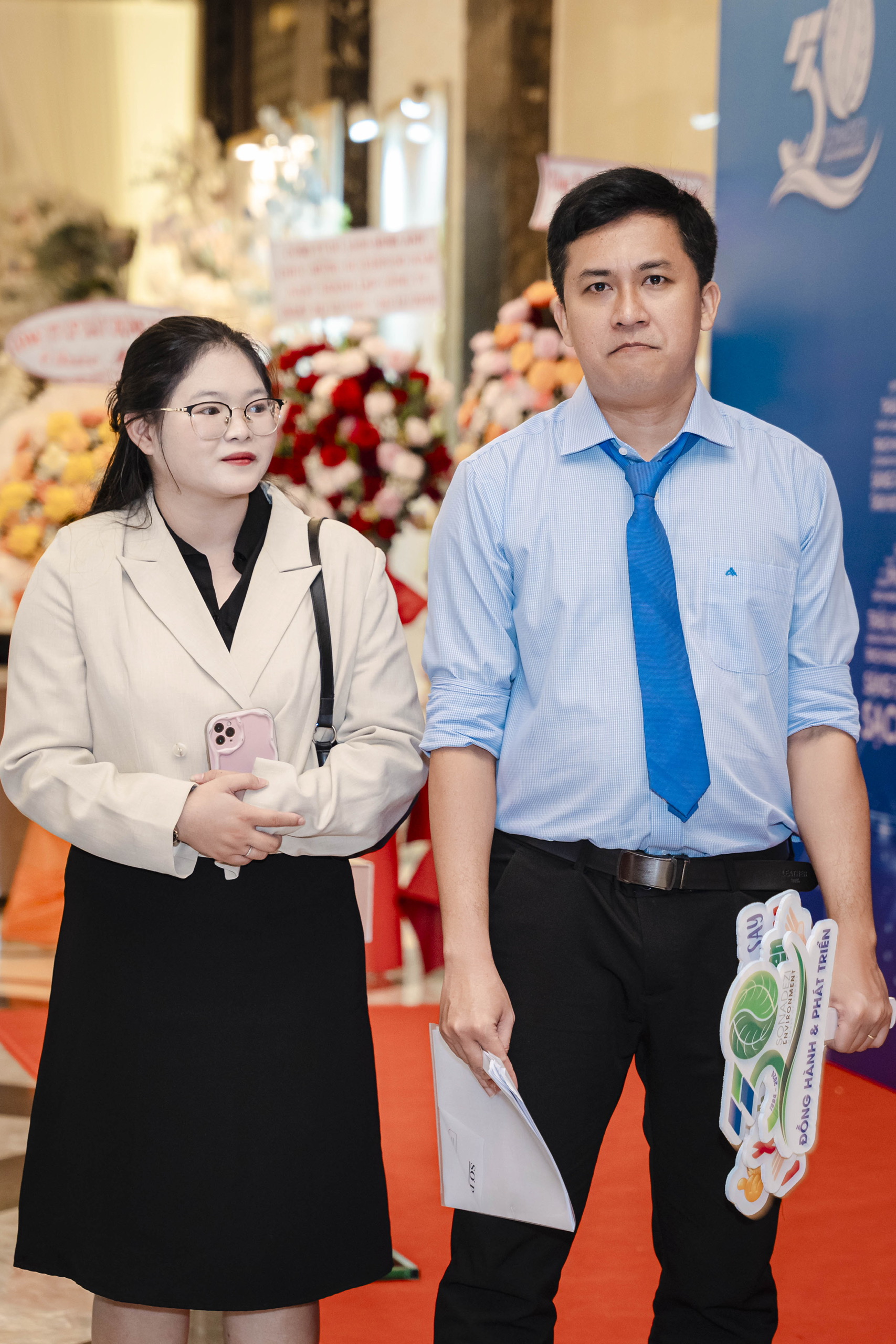 Quay chụp sự kiện 30 năm Sonadezi Môi Trường