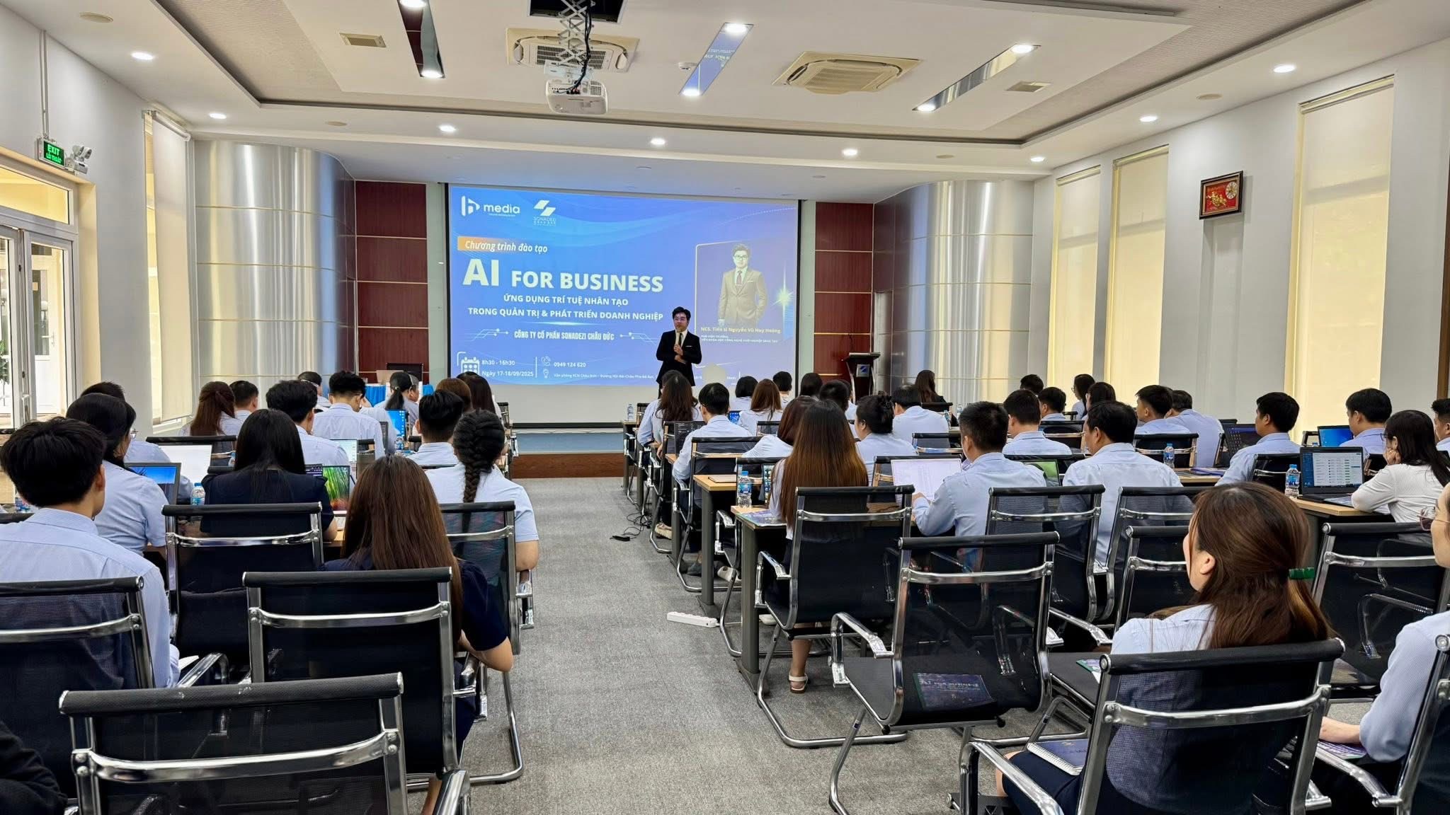 Đào Tạo AI Cho Doanh Nghiệp Hạ Tầng | Sonadezi